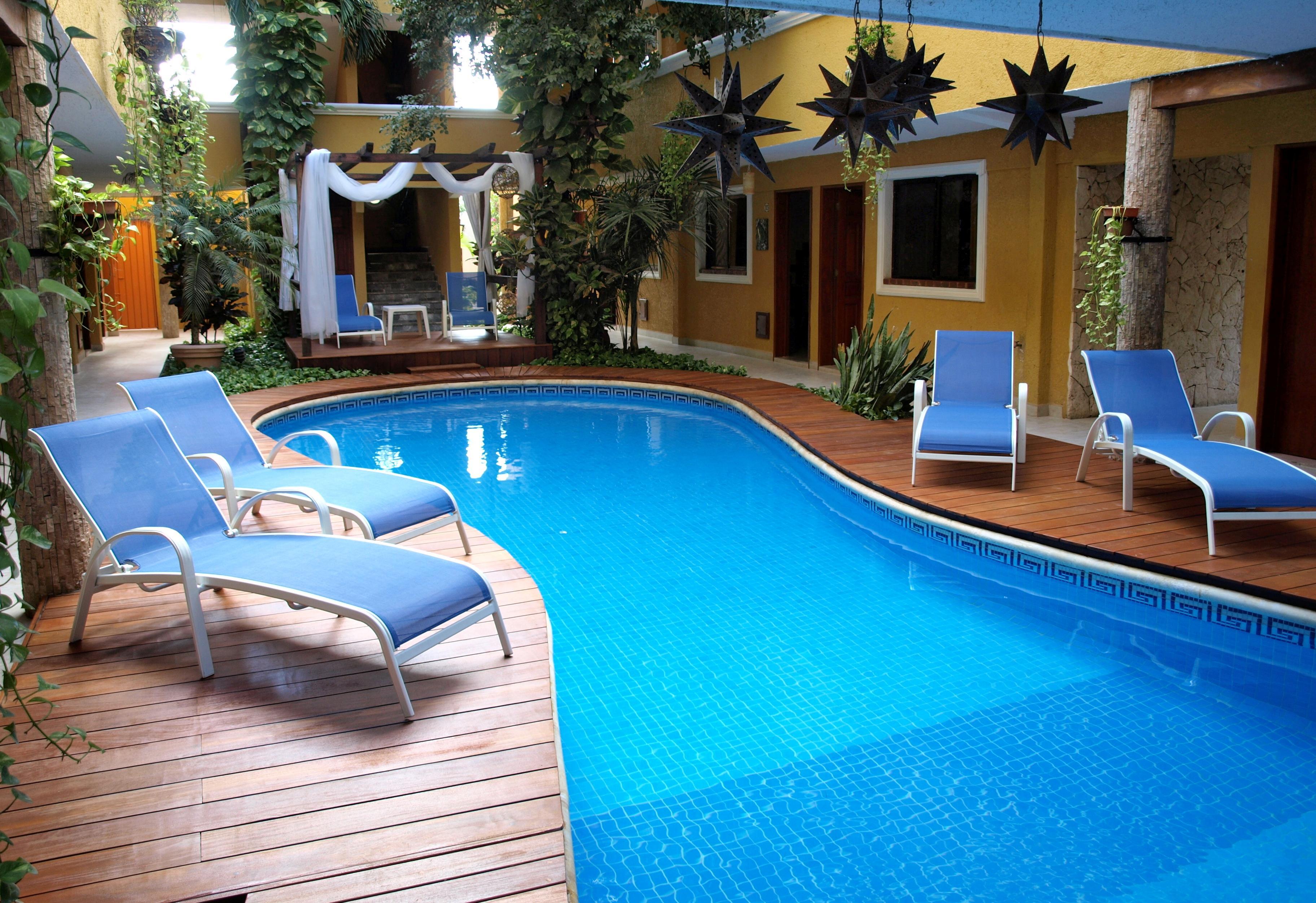 Hotel Las Golondrinas Playa del Carmen Esterno foto